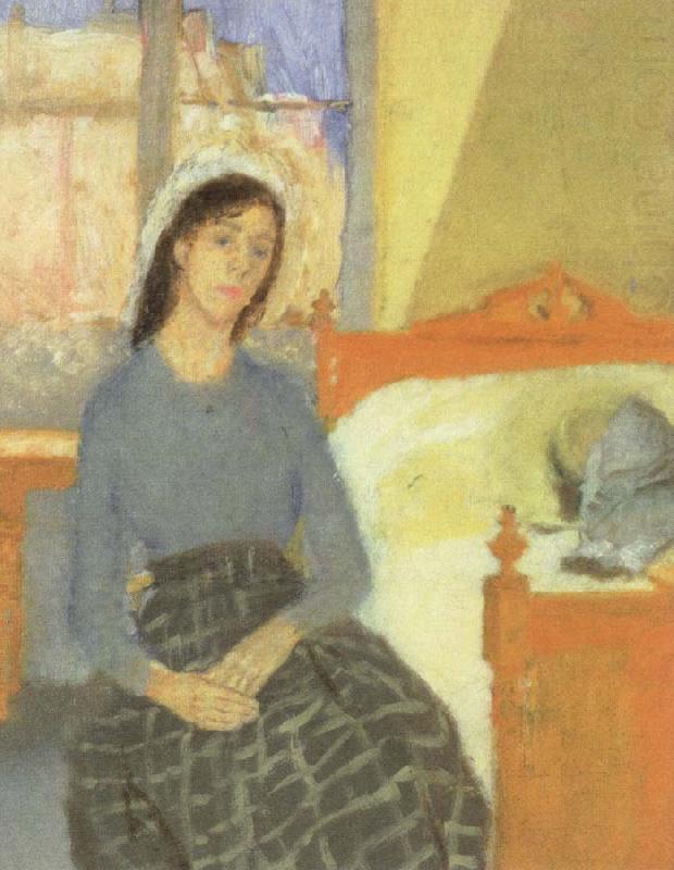 Gwen John the artist in her room in paris china oil painting image